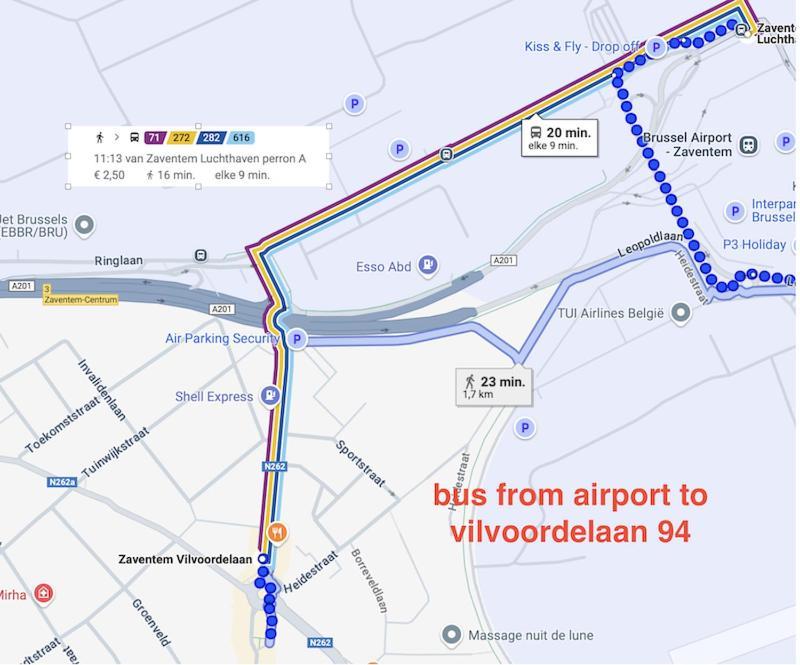 Skyway Airport Apartments Zaventem Eksteriør billede